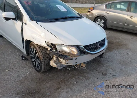 2015 Honda Civic Ex-L from USA, damaged, VIN 19XFB2F98FE009695